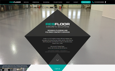 Concrete Coatings Website - Resfloor Concrete Solutions